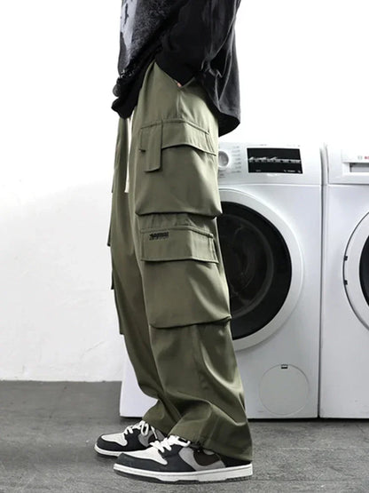 Pantalones Hombre Multi-bolsillo Cargo