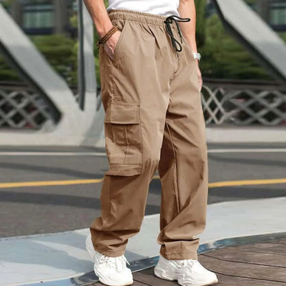 pantalón cargo tipo loose