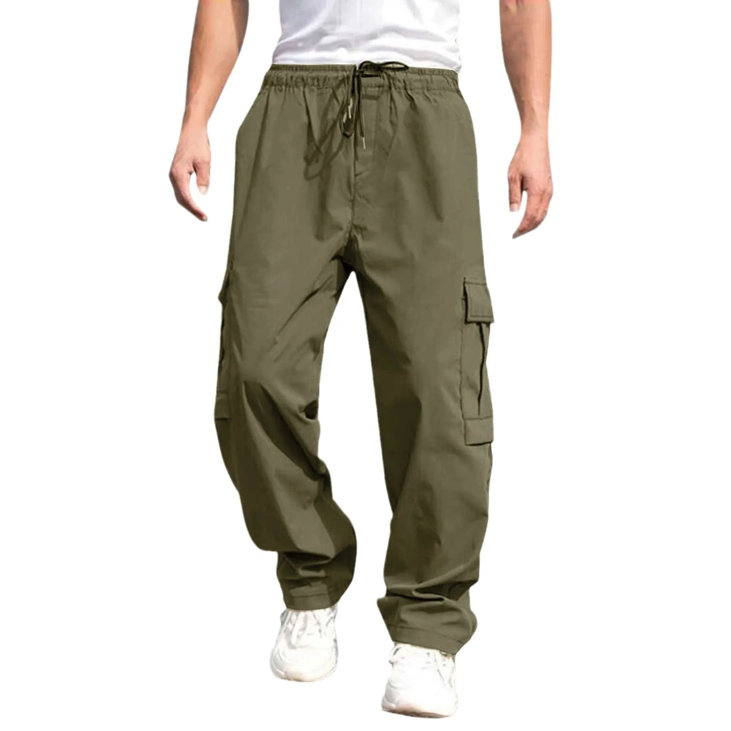 pantalón cargo tipo loose