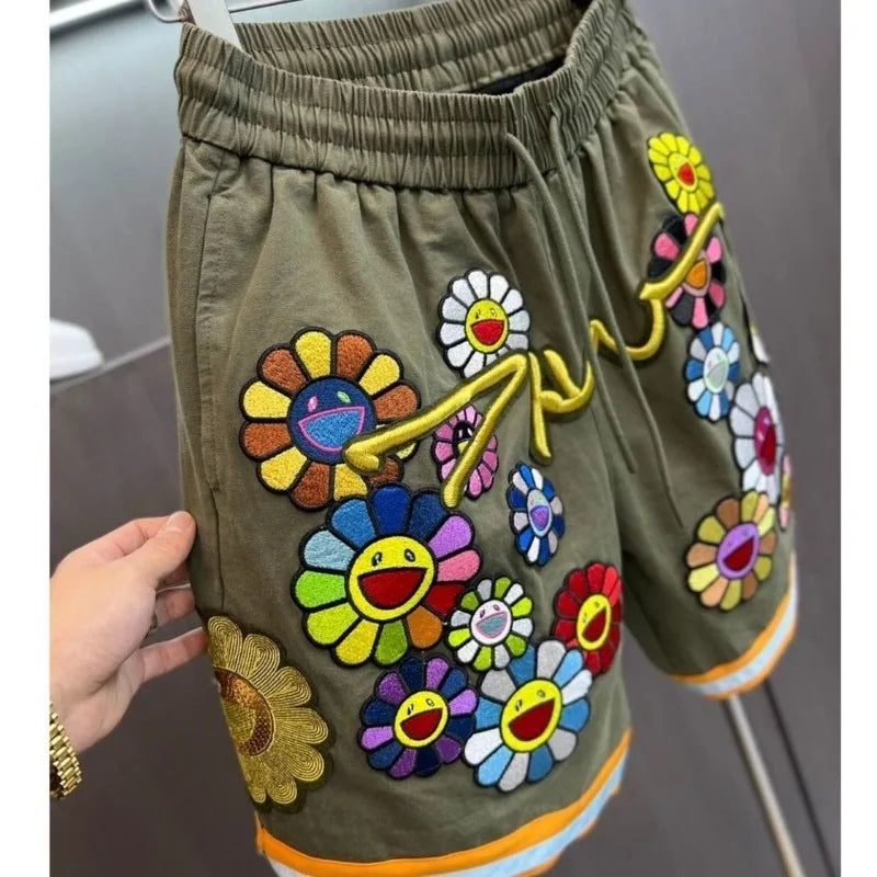 short con estampado para mujer