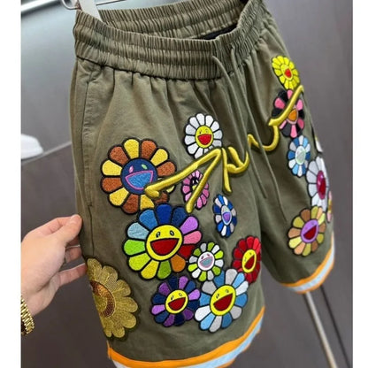 short con estampado para mujer
