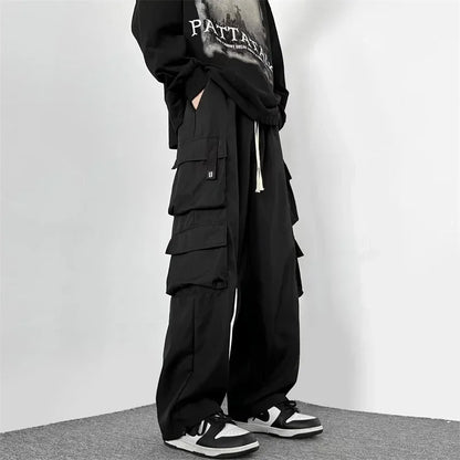 Pantalones Hombre Multi-bolsillo Cargo