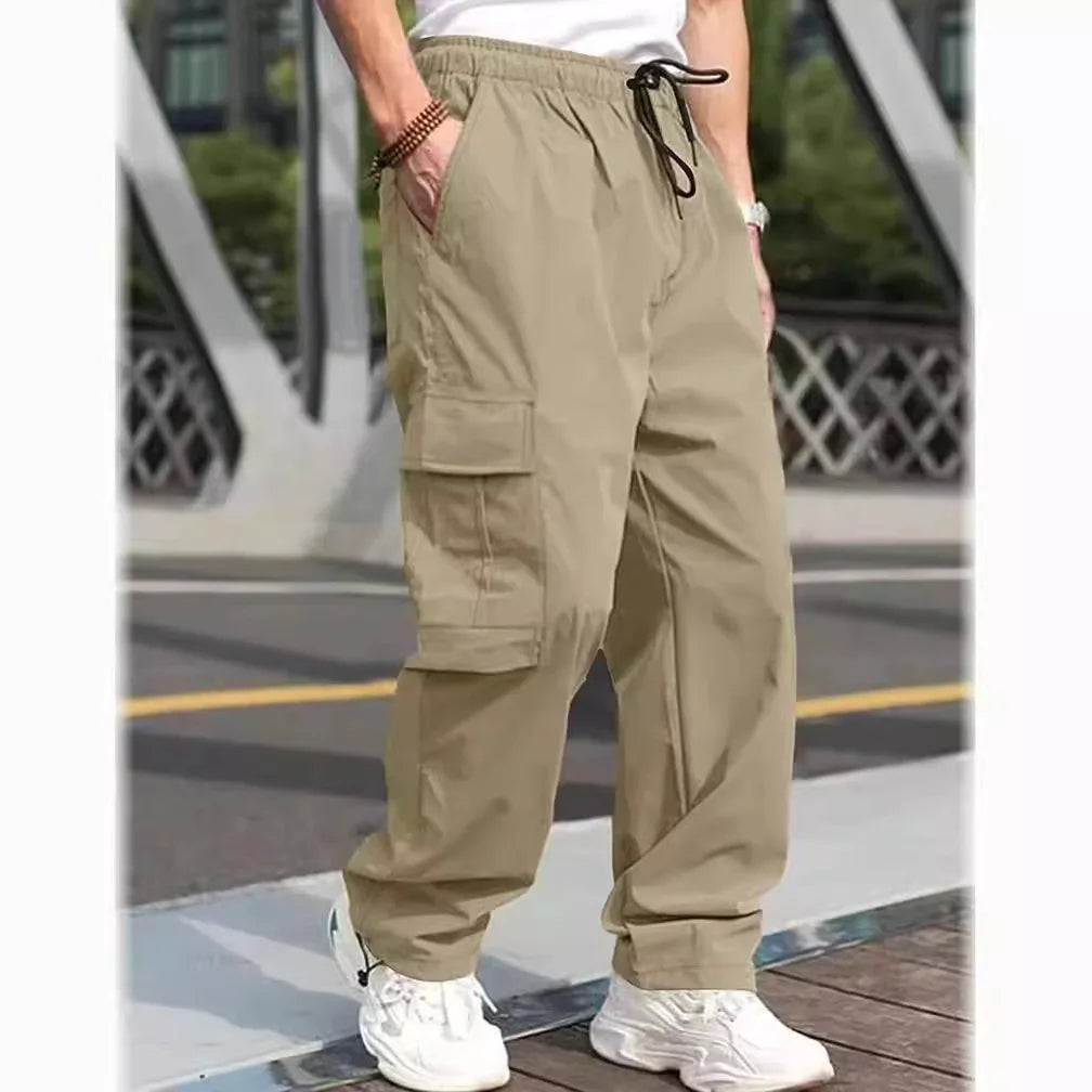 pantalón cargo tipo loose