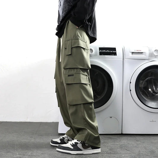 Pantalones Hombre Multi-bolsillo Cargo