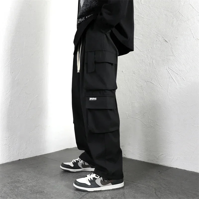 Pantalones Hombre Multi-bolsillo Cargo